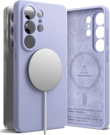 Ringke Silikon MagSafe Deksel til Samsung Galaxy S26 Ultra - Lilla