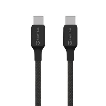 Tactical Stitch Thread USB C kabel   1m 60W   svart