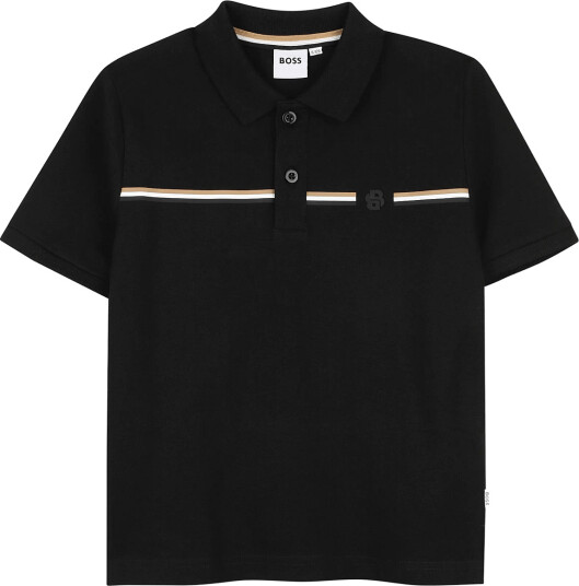 BOSS Short Sleeve Polo Black 104