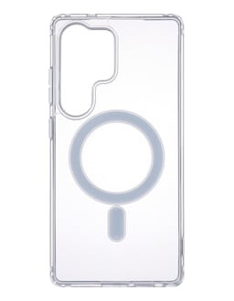 iiglo Galaxy S25 Ultra Magnetic Silikondeksel (gjennomsiktig)