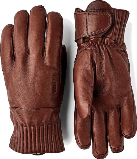 Hestra Idre Wool 5 Finger BROWN 10