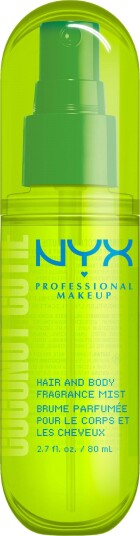 NYX PROFESSIONAL MAKEUP Hair And Body Fragrance Mist Coconut Cutie