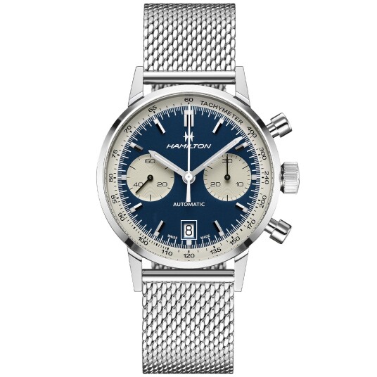 Hamilton American Classic Intra-Matic Auto Chrono H38416141 - Herre - 40 mm - Analog - Automatisk - Safirglass
