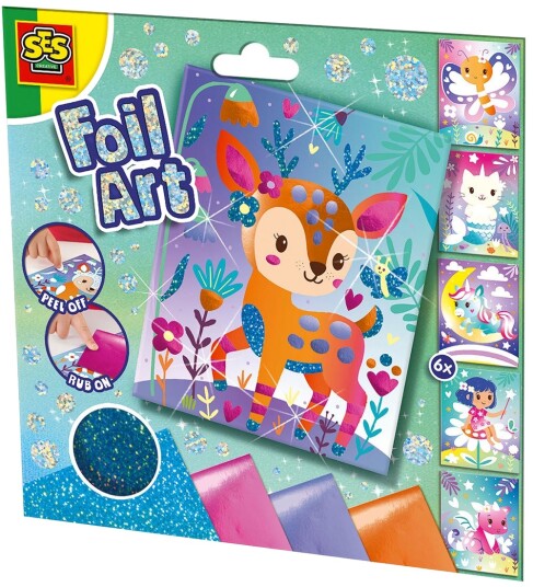 SES Creative Folieklistremerker Fantasy Venner
