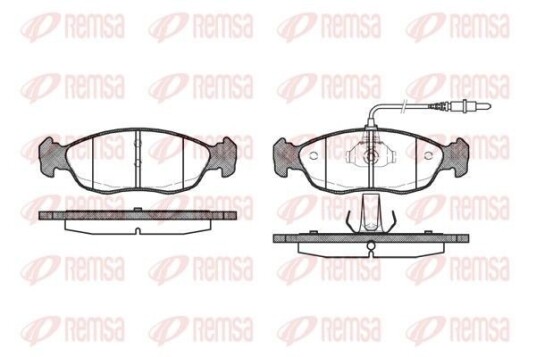 Bremseklosser REMSA 0461.02