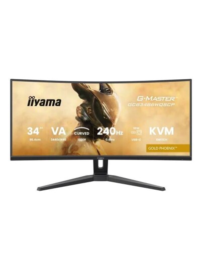 34" iiyama G MASTER Gold Phoenix   3440x1440   240Hz   VA   KVM switch