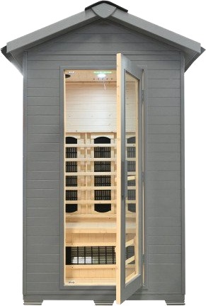 Infrarød utendørs badstue IO1001 120x105x219cm