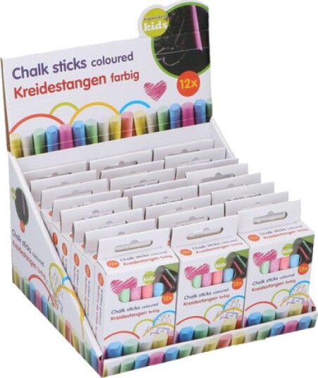Topwrite Utendørs Kritt 12 stk (6 cm)