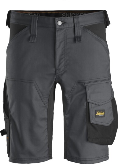 Snickers Workwear 6143 AllroundWork Arbeidsshorts grå/svart Grå/Svart, Klær