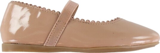 Bundgaard Ballerina - Fleur Scallop - Rose - Bundgaard - 28 - Ballerinasko Beige Rosa