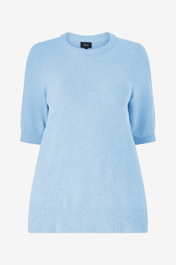 Zizzi Tunika caunny 1/2 Pullover Blå