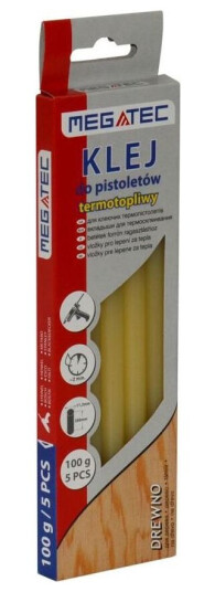 Megatec Limstifter For Tre 11 Mm X 200 Mm Gul 5 Stk