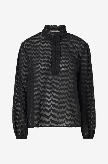 Costamani Bluse Prag Blouse Svart Costamani Bluse Prag Blouse Svart
