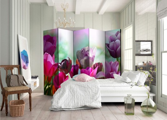 Romdeler Beautiful Tulips II 222x517 cm - Artgeist sp. z o. o.