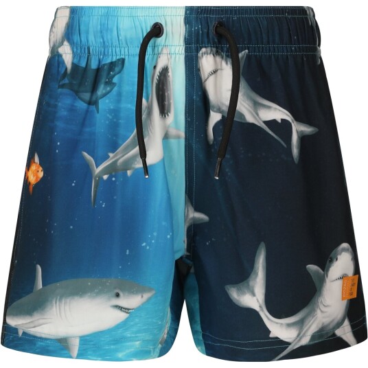 ZigZag Sealife Board Badeshorts Barn Blå 140