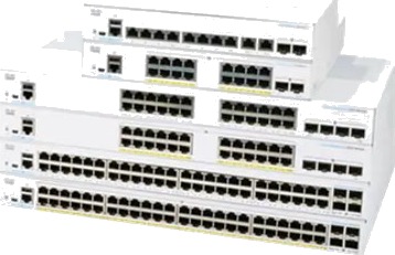 Cisco Business 350 Series Cbs350 16T 2G   Switch   L3   Styrt   16 X 10/100/1000 + 2 X Gigabit Sfp   Rackmonterbar   Gjenfabrikert
