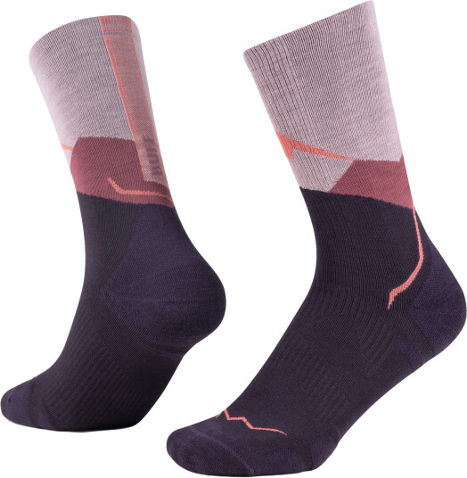 Buff Merino LW Wool Crew Pink M (39 41)