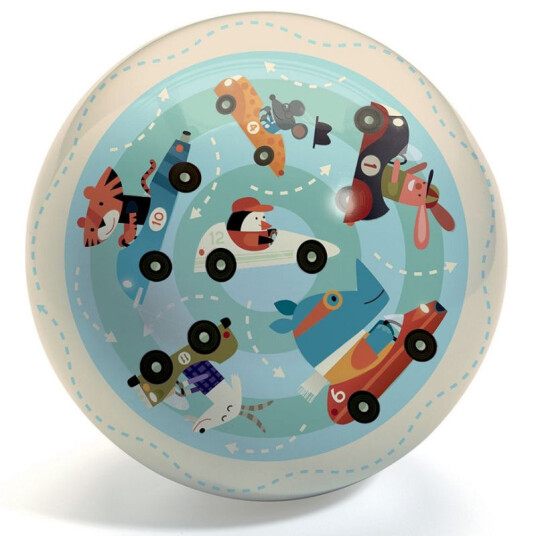 Djeco ball 22 cm traffic Djeco ball 22 cm traffic