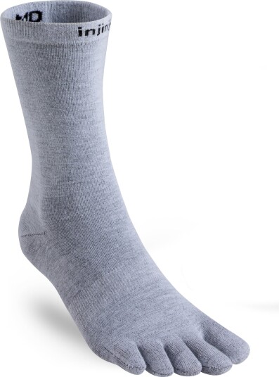 Injinji Liner Crew Gray Heather Gray 37-40 Injinji Liner Crew Gray Heather Gray 37-40