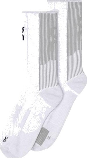Sokker On Performance Run Sock High White/ Glacier L