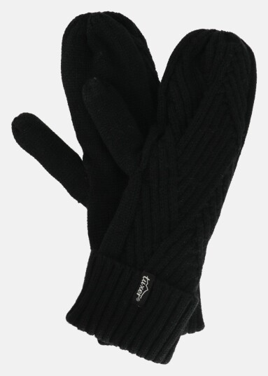 Enver Mittens Black Onesize Skihansker Enver Mittens Black Onesize Skihansker