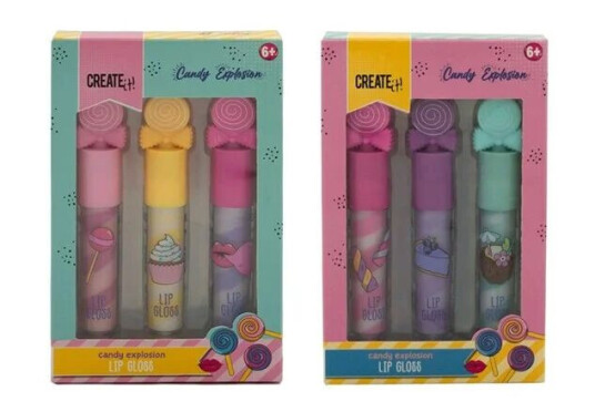 CREATE IT! Candy Lip Gloss 3pcs