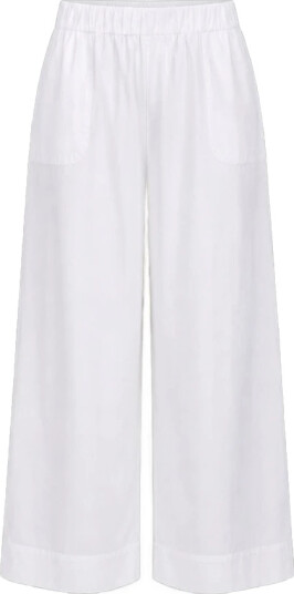 Max Mara Dame Bukser Hvit L,