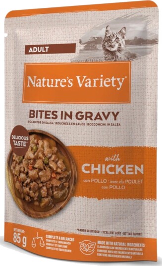 Nature’S Variety Våtfôr Nature'S Variety Biter I Saus Kylling 22 X 85 G
