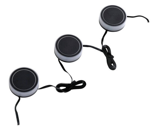 Lindby Kyren LED Smart Hage Lampe 3 pcs. Svart/Opal
