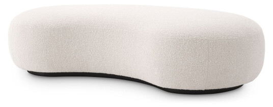 Bjørn benk bouclé cream