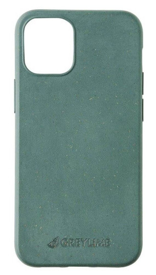 GreyLime iPhone 12 Mini Biodegradable Cover, Dark Green