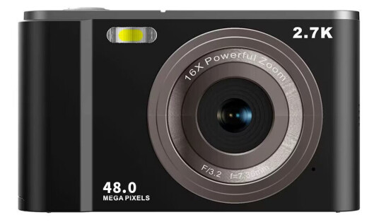 INF 2.7K 48MP 1080P 16x zoom anti-shake ansiktsgjenkjenning Sort INF 2.7K 48MP 1080P 16x zoom anti-shake ansiktsgjenkjenning Sort