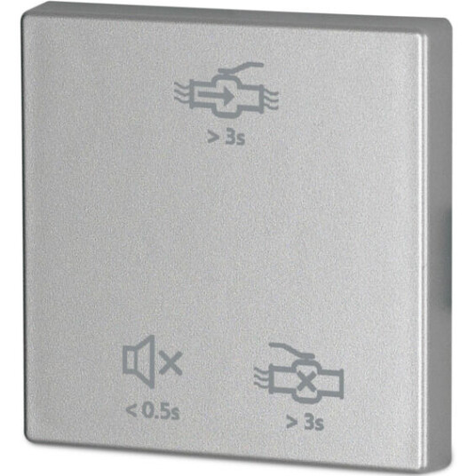 xComfort 1-felts vippe for Water Guard, Matt sølv - 4560180 xComfort 1-felts vippe for Water Guard, Matt sølv - 4560180