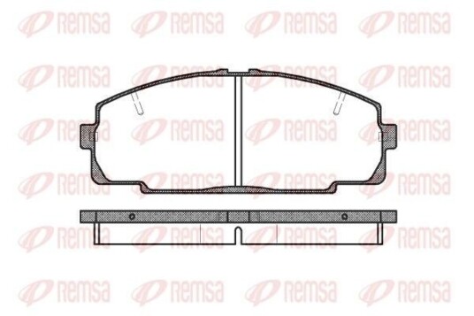 Bremseklosser REMSA 0421.20 Bremseklosser REMSA 0421.20