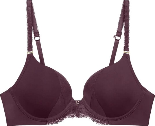 Triumph Love In Lace Whp CLARET 90 D