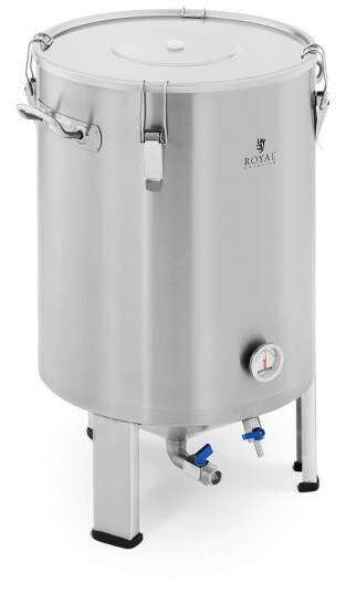 Royal Catering Fermenteringstank - 60 L - 0 - 40 °C - rustfritt stål 10011961