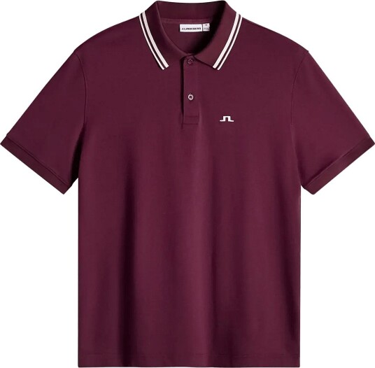 J. Lindeberg Joey Tipping Polo   Burgundy   S