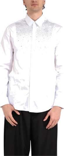 Patrizia Pepe Herre Skjorter Hvit XL, Patrizia Pepe Herre Skjorter Hvit XL,