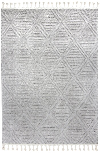 Shaggy Dover grå Størrelse: 200 x 290 cm