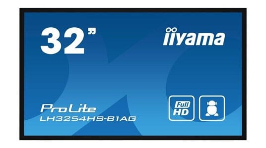 iiyama ProLite LH3254HS-B1AG 32" FHD IPS LED-skjerm med matt overflate