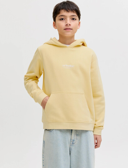 Jack & Jones Jjesoho Sweat Hood Noos Jnr Yellow 176
