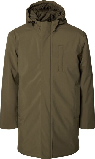 Selected Slmfranklin Urban Tech Parka 2.0 Noos   Khaki green   L
