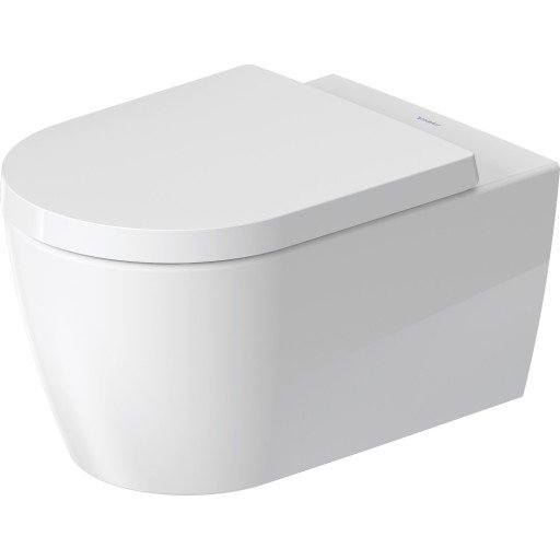 Duravit Me By Stark Vegghengt Toalett, Uten Skyllekant, Rengjøringsvennlig, Matt Hvit