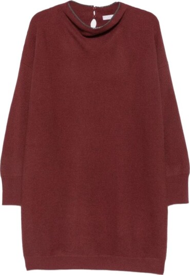 Brunello Cucinelli Dame Kjoler Rød S,