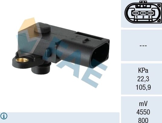 FAE 15204 MAP-sensor