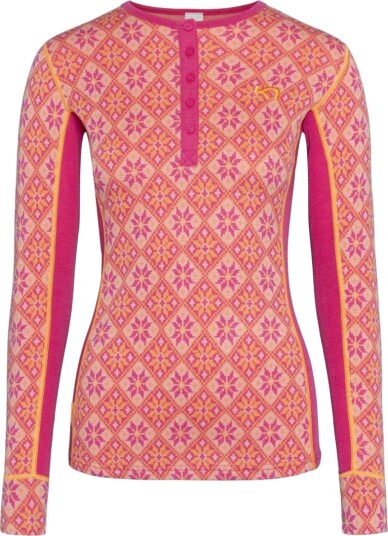 Kari Traa Rose Ls Berry Bright Pink M Kari Traa Rose Ls Berry Bright Pink M