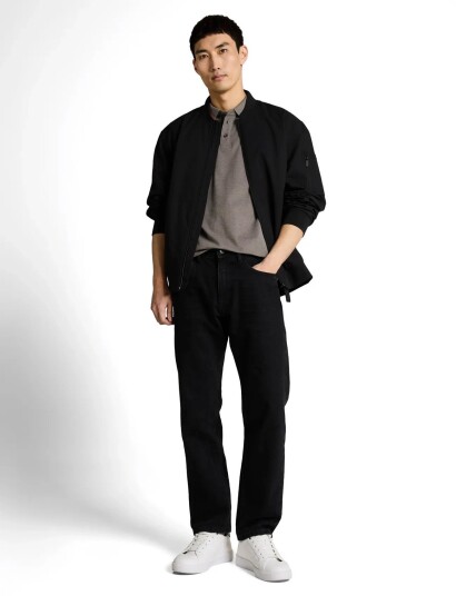 Tom Tailor Detailed Polo - Khaki green - XL