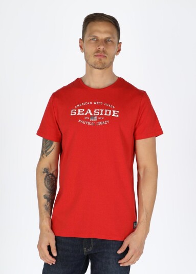 Seaside Nautical Xprnc Tee Red 4xl T-Shirts