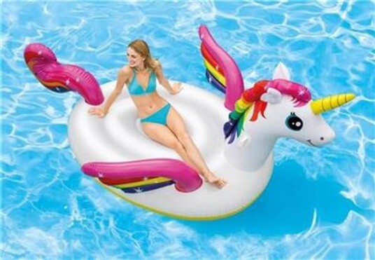 Intex Flytemadrass Mega Unicorn Island 57281EU