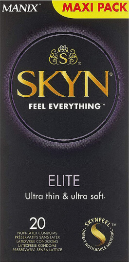 Manix Skyn Elite: Kondomer, 20 stk